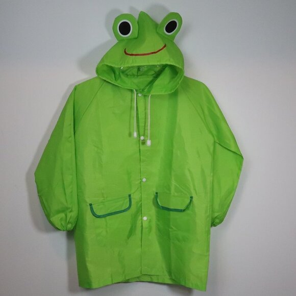 Cloud 9 Children's Froggy Raincoat - Picture 2 of 10